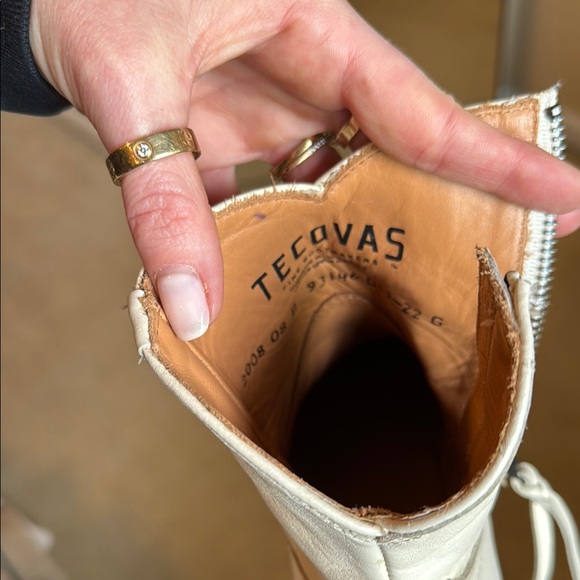 Tecova - Dakota Cream/White Ankle boot - Picture 4 of 5